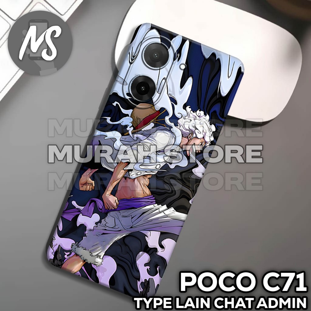 ยาง POCO C71 Softcase /MS1 / เคส Anime motif / POCO C71 / เคส POCO C71 / ซิลิโคน