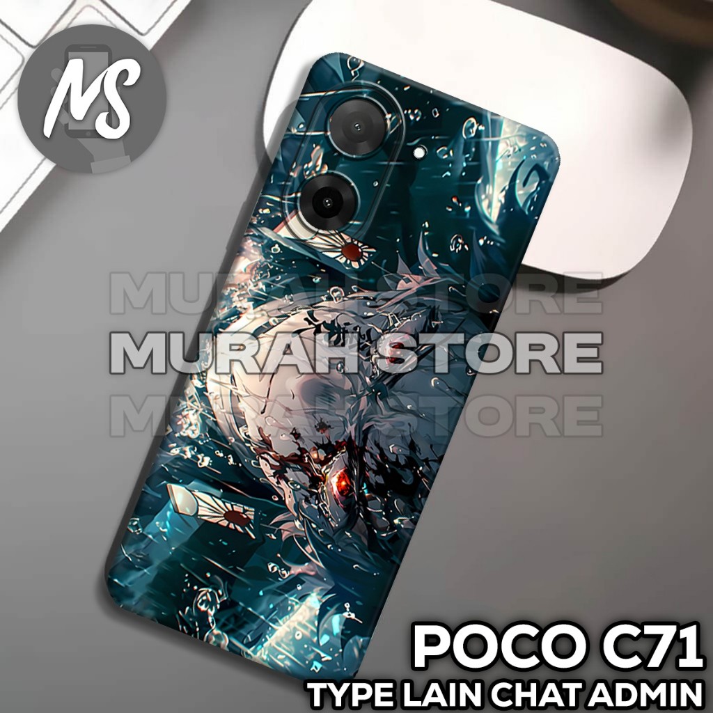 ยาง POCO C71 Softcase /MS11 / เคส Anime motif / POCO C71 / เคส POCO C71 / ซิลิโคน