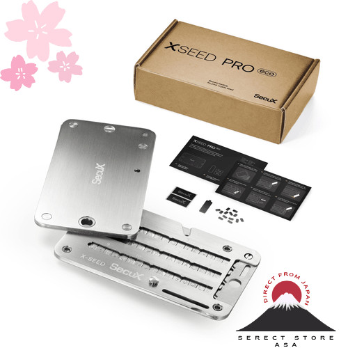 [ส่งตรงจากญี่ปุ่น] SecuX – XSEED PRO Eco - กระเป๋าเงินบิตคอยน์ที่ทนทาน  
การจัดเก็บซีดคริปโต แผ่นเหล