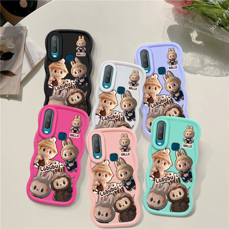 หลาย Labubu ตุ๊กตาปลอกสําหรับ OPPO A1K F9 PRO A7X F11 PRO A58 A94 A95 A96 f21 pro a1 pro f19 pro + R