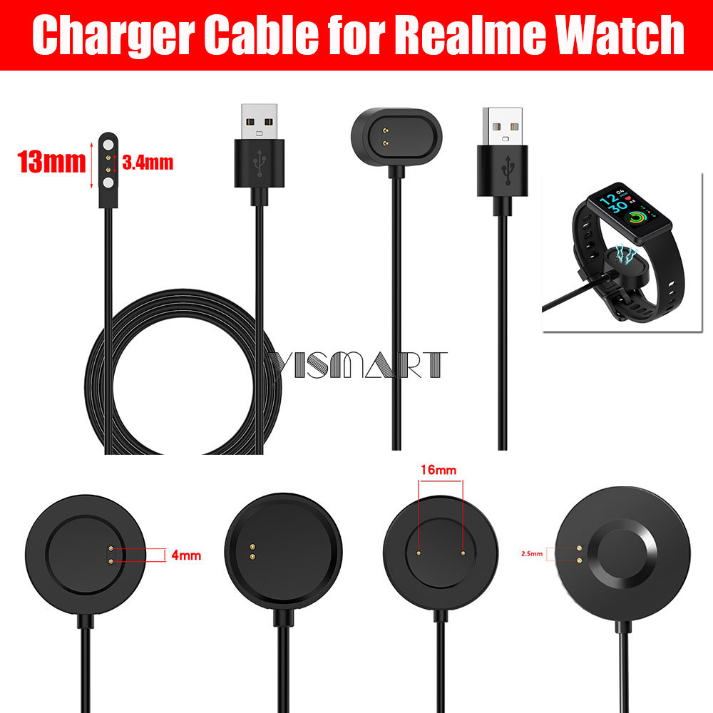 แท่นชาร์จสําหรับ Realme Watch 5 / 3 / 2 Pro / S Pro / S2 / T1 / Realme TechLife Watch Changing Cable