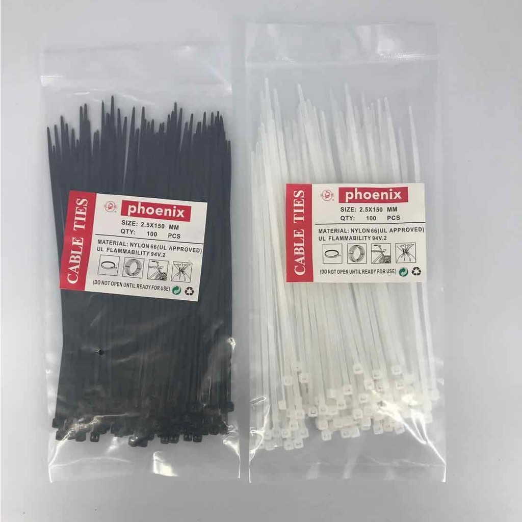 เคเบิ้ลไทร์ 2.5 x 150mm (15cm) CV 150 tali tie