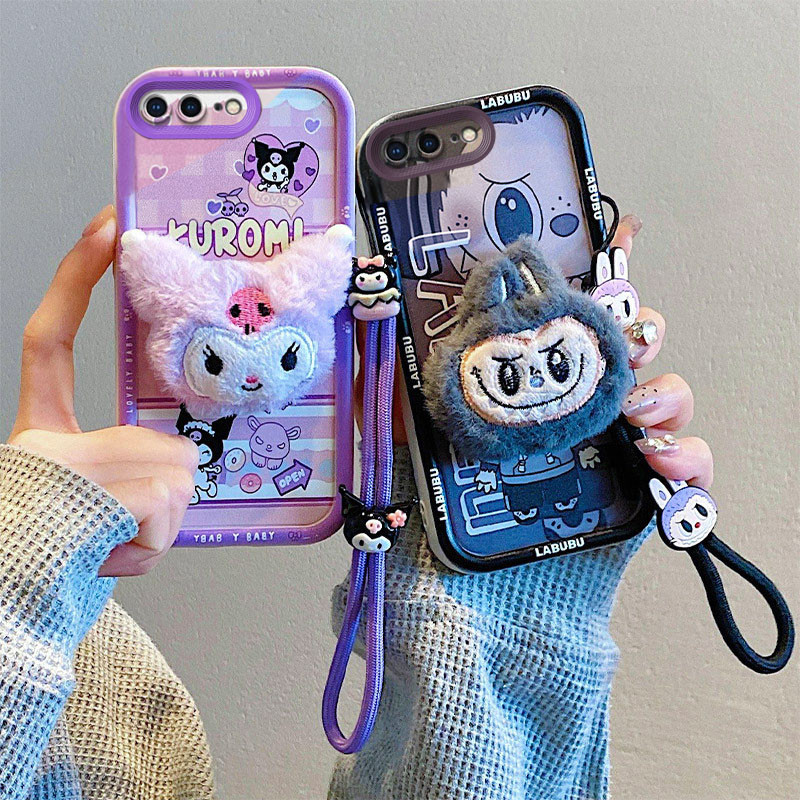 เคส iphone 7 plus เคส iphone 8 plus เคสโทรศัพท์ตุ๊กตาน่ารัก