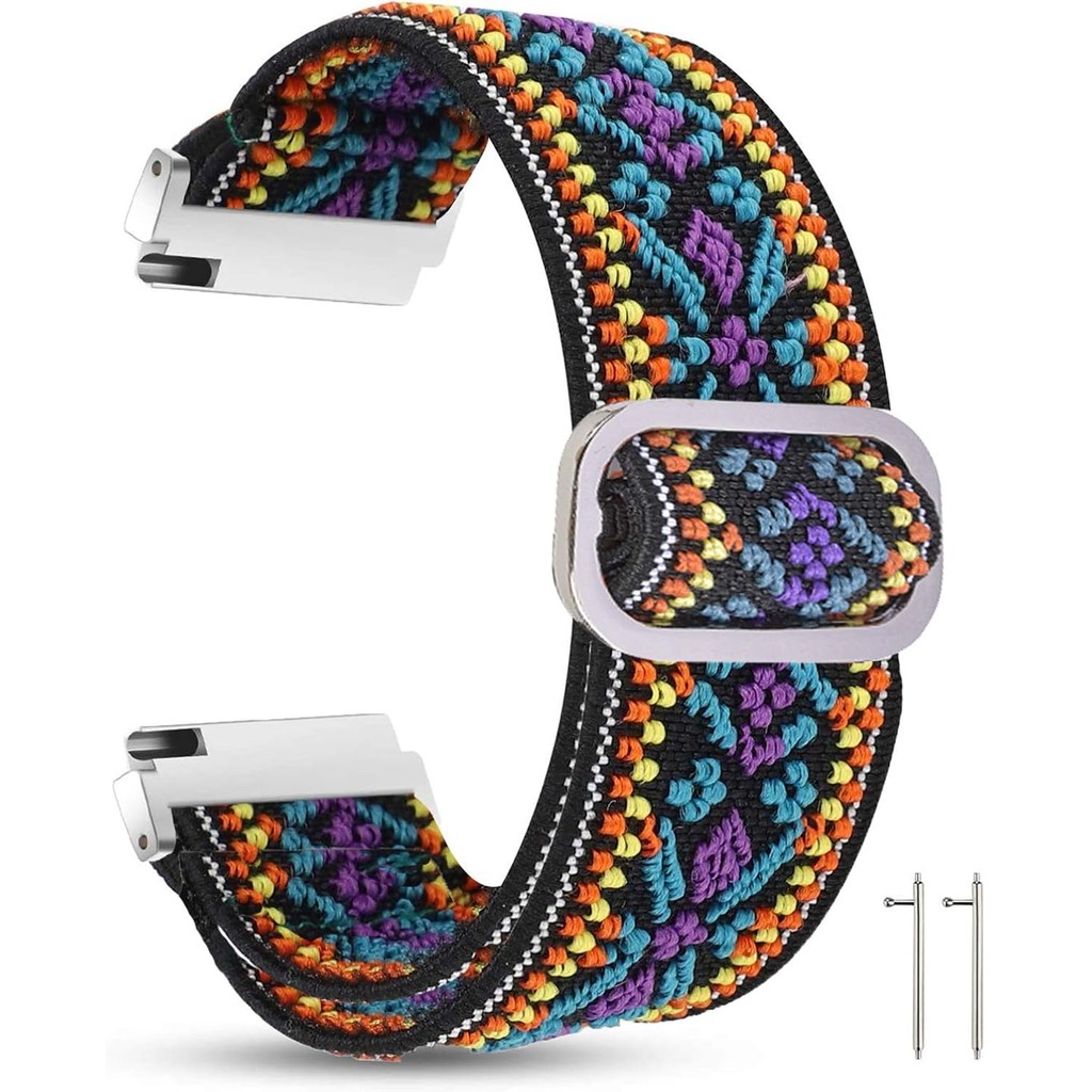 เข้ากันได้กับ Timex Family Connect SENIOR Watch Band, Stretch Elastics Adjustable Strap เข้ากันได้กั