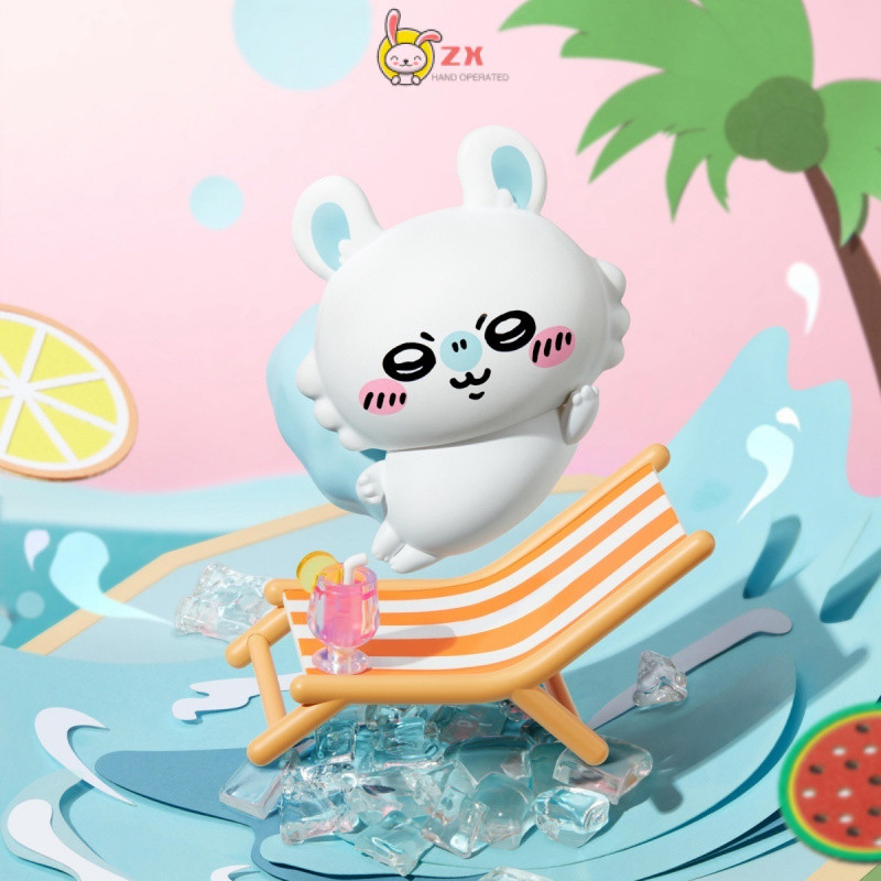 Chikawa Summer Momo Tea Series Chiikawa Figurine Blind Box