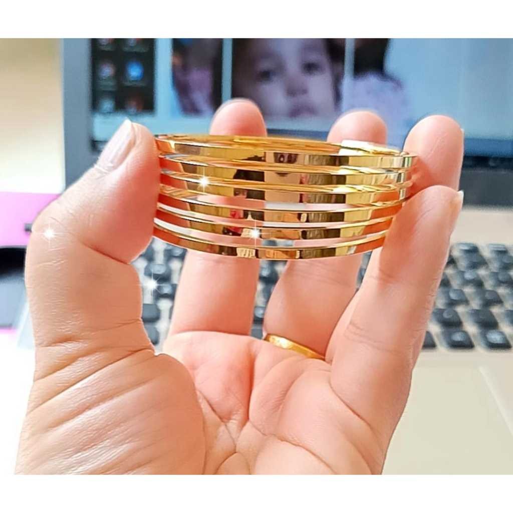 สร้อยข้อมือเคโรคอง วัสดุไทเทเนียมสําหรับสาววัยรุ่น dm 5,2 สแตนเลส