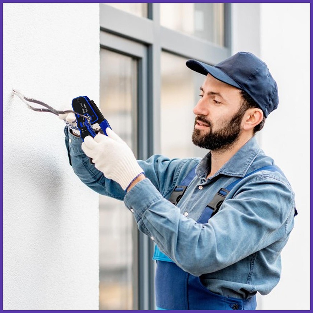 Ethernet Cable CRIMPING TOOL Professional Ethernet Stripper Ethernet CABLE ชุดเครื่องมือเครือข่าย CR