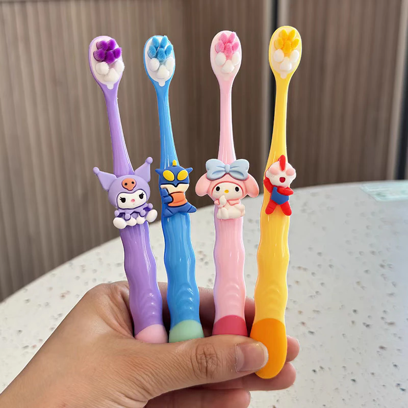 แปรงสีฟันเด็ก SANRIO คุโรมิ/มายเมโลดี้ 6-12 ปี ขนนุ่ม thumbnail 3