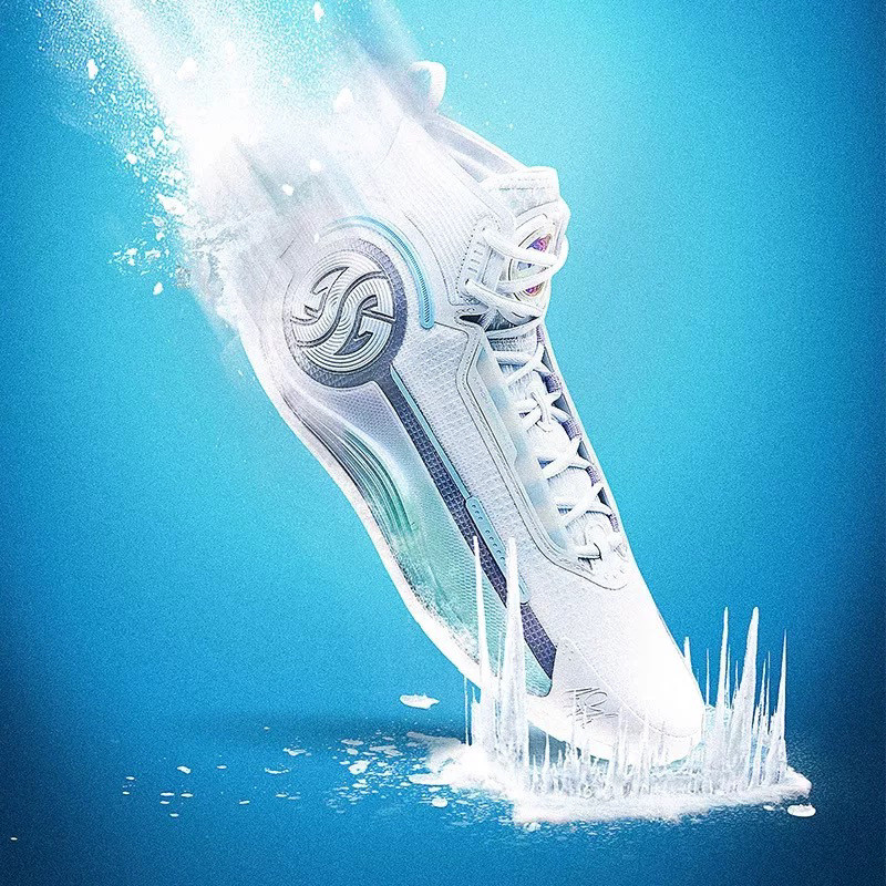 361° AG4 SOAR รองเท้าบาสเก็ตบอลผู้ชาย แบบใหม่สำหรับฤดูใบไม้ร่วงและฤดูหนาว cushioning ball โดย Aaron 