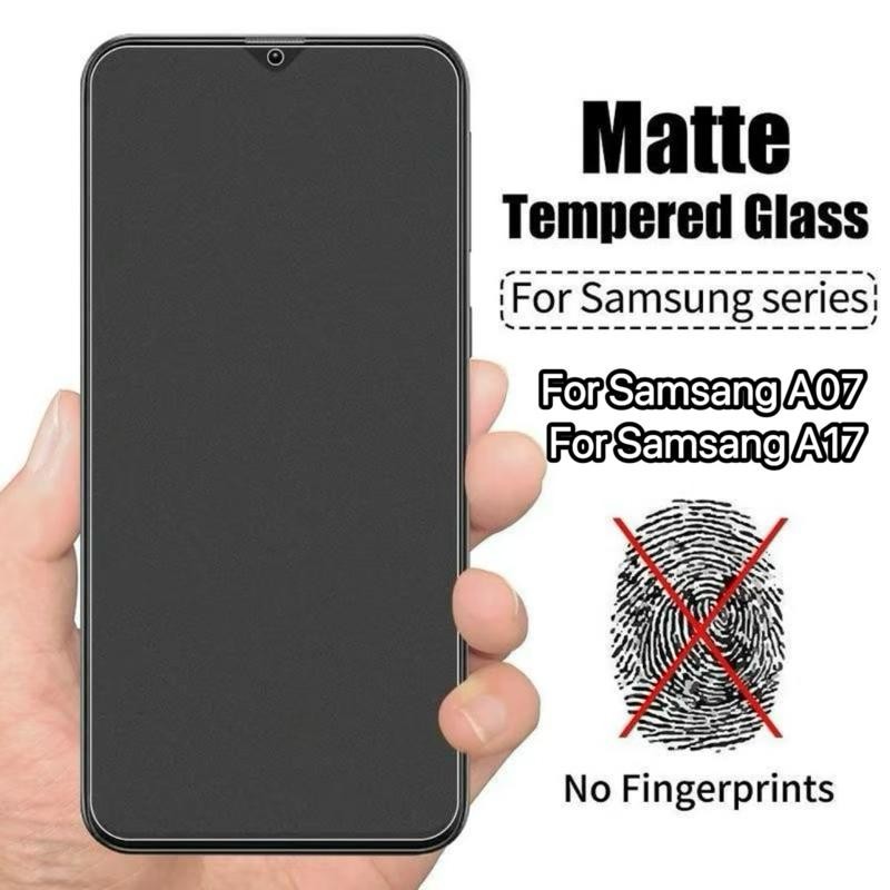 ฟิล์มกระจกด้าน สำหรับ For Samsung A07 A17 A06 A16 A26 A36 A56 A55 A54 A53 A35 A25 A15 ฟิล์มสำหรับเล่นเกม ช่วยลดรอยนิ้วมื