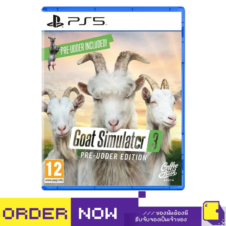 [+..••] พร้อมส่ง | PS5 GOAT SIMULATOR 3 [PRE-UDDER EDITION] (เกม PlayStation™ 🎮) | By ClaSsIC GaME