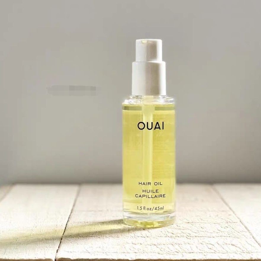 Premium Selection#OUAI Multi-effect Nourishing Hair Oil 45ml Jasmine Gardenia Anti-Frizz Hair Oil No