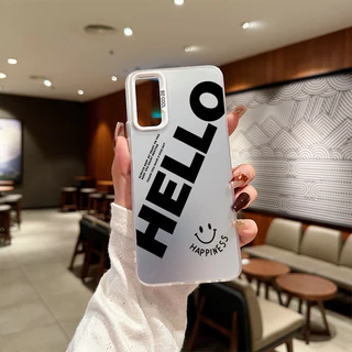 เคสโทรศัพท์ Realme C53 C35 C20 C30 C55 C12 C11 C51 C21 6i 5 8i 7i C15 C67 C25 C25Y ตัวอักษรสไตล์ยุค โทรศัพท์ จัดส่งจากปร