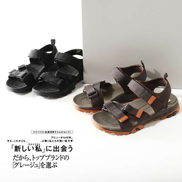 keto รองเท้า รองเท้าแตะทูโทน กันลื่นเหมือนยาง! การค้าต่างประเทศหางเดี่ยว Velcro ปรับยาง EVA รองเท้าแ