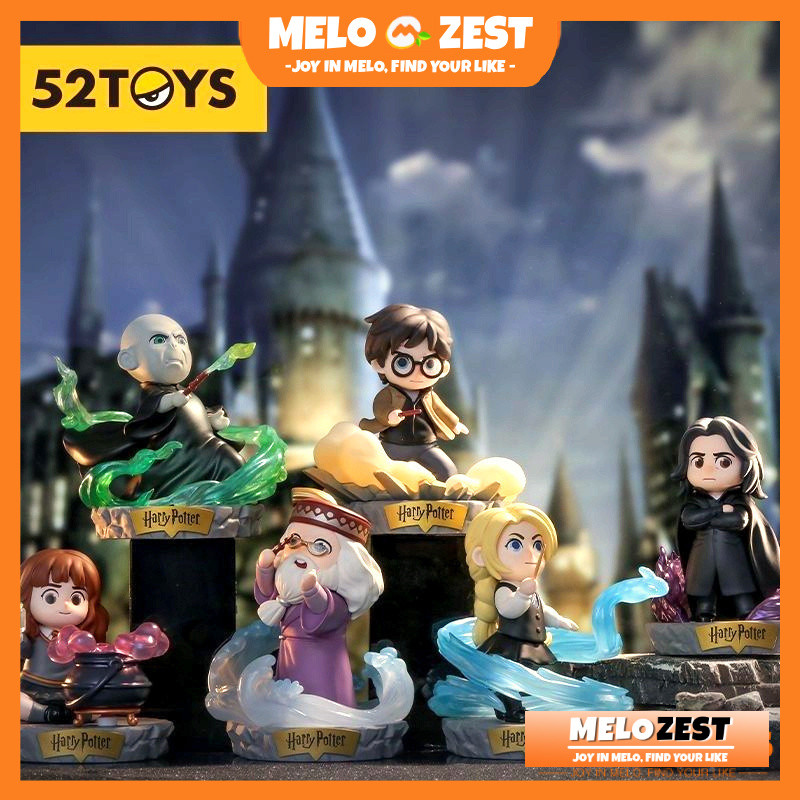 ของแท้ 52Toys Harry Potter Magic Duel Series Blind Box Set Doll  Hand ตุ๊กตา ของขวัญ
