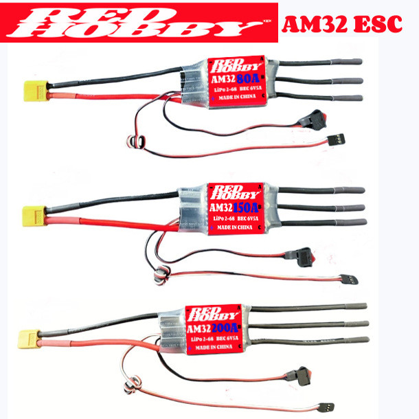 RedHobby AM32 อิเล็กทรอนิกส์ Conditioning 60A80A150A200A Brushless อิเล็กทรอนิกส์/รุ่น Aircraft No M