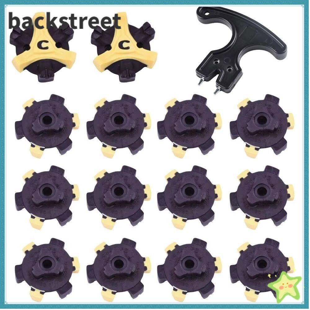 หมุดรองเท้ากอล์ฟ Spike Set นุ่มจาก TPU จำนวน 14 ชิ้น ทนทานสำหรับใช้งานจริง