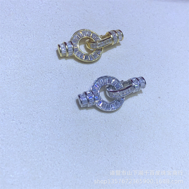 สร้อยคอเงินสเตอร์ลิง S925 พร้อมหัวเข็มขัดมุก ขนาด 6-9 มม. สำหรับทุกโอกาส K3