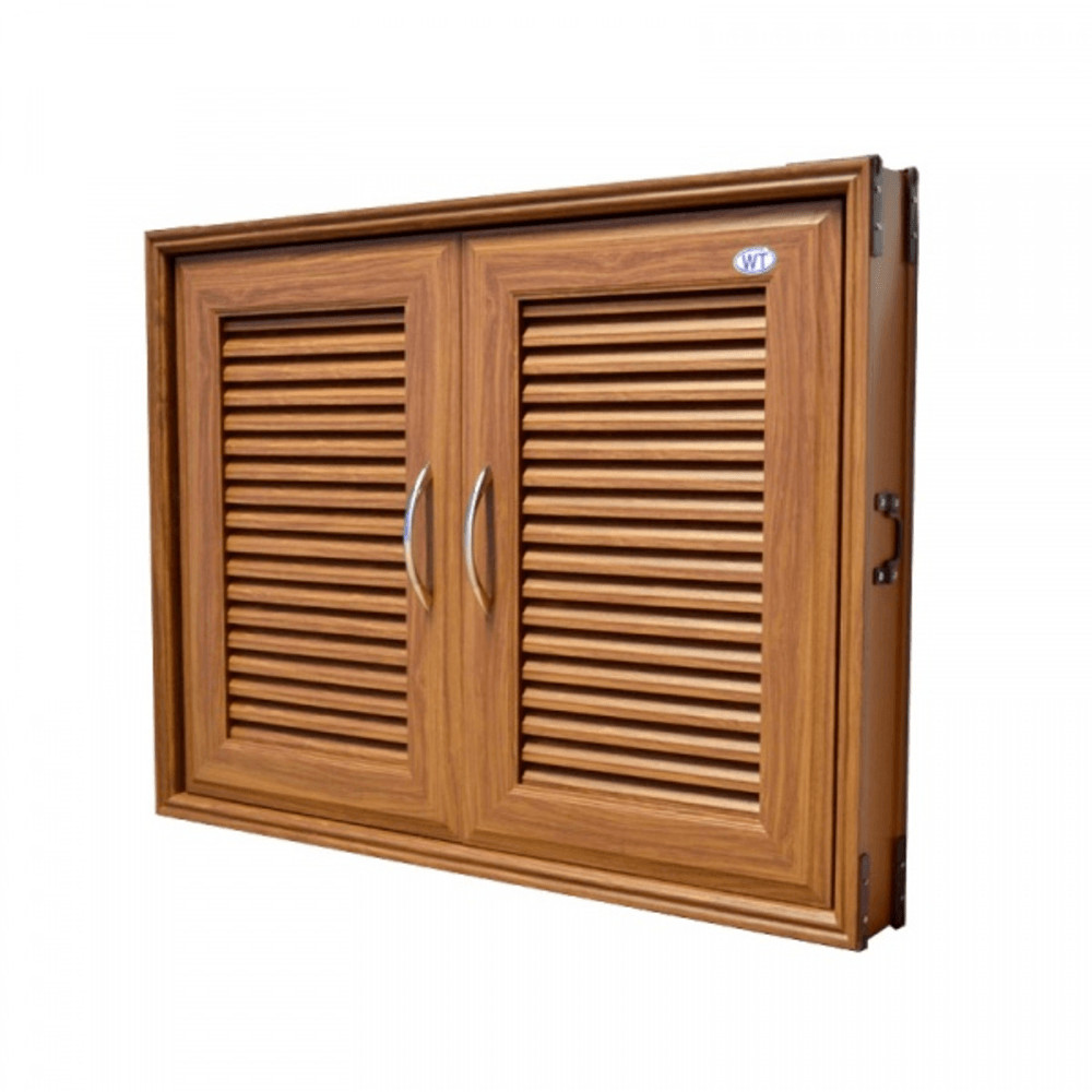 Changdee ประตู ECO WT บานซิงค์คู่ 85x65CM. WT-777 สีไม้สัก สินค้าดีมีคุณภาพ*