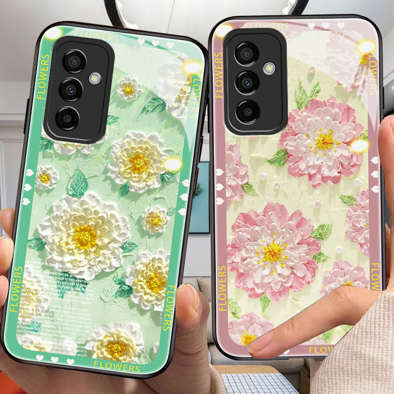 ดอกไม้ปลอกสําหรับ samsung a34,a41,a42,a50/s,a51,a80,a81,a90,j2/core/prime,j3,j4,j5,j6,j7/plus/p5,j8p