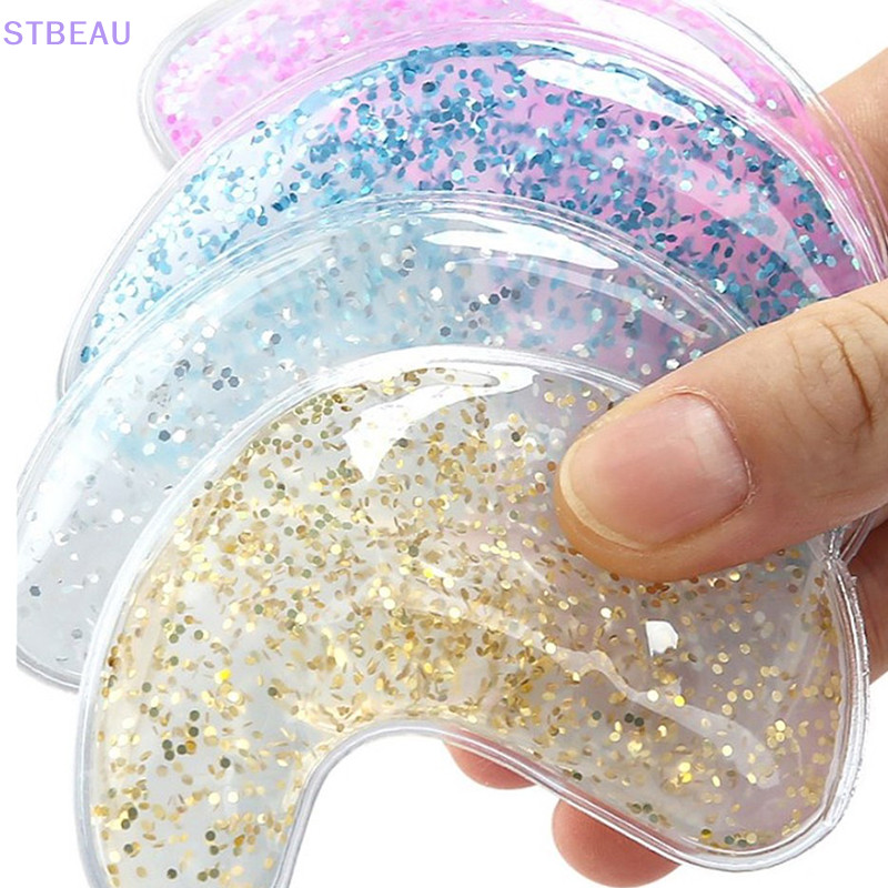 [cxSTBEAU] Gel Eye Bag Patch Reusable Gel Eye Ice Pack Hot Cold Eye Patch Reusable Gel Eye Heater Pa
