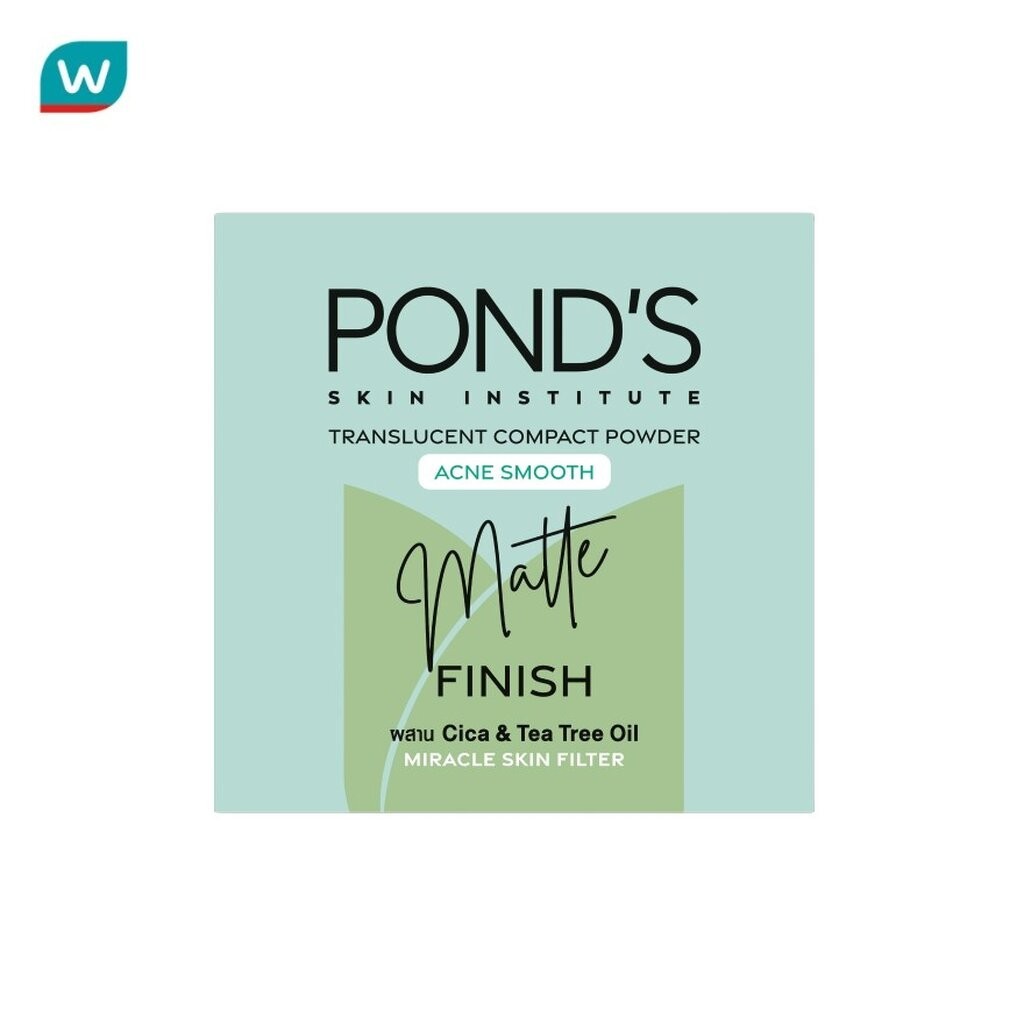 Pond's พอนด์ส ทรานส์ลูเซนท์ คอมแพค พาวเดอร์ แอคเน่ สมูท แมตต์ ฟินิช 9 กรัม