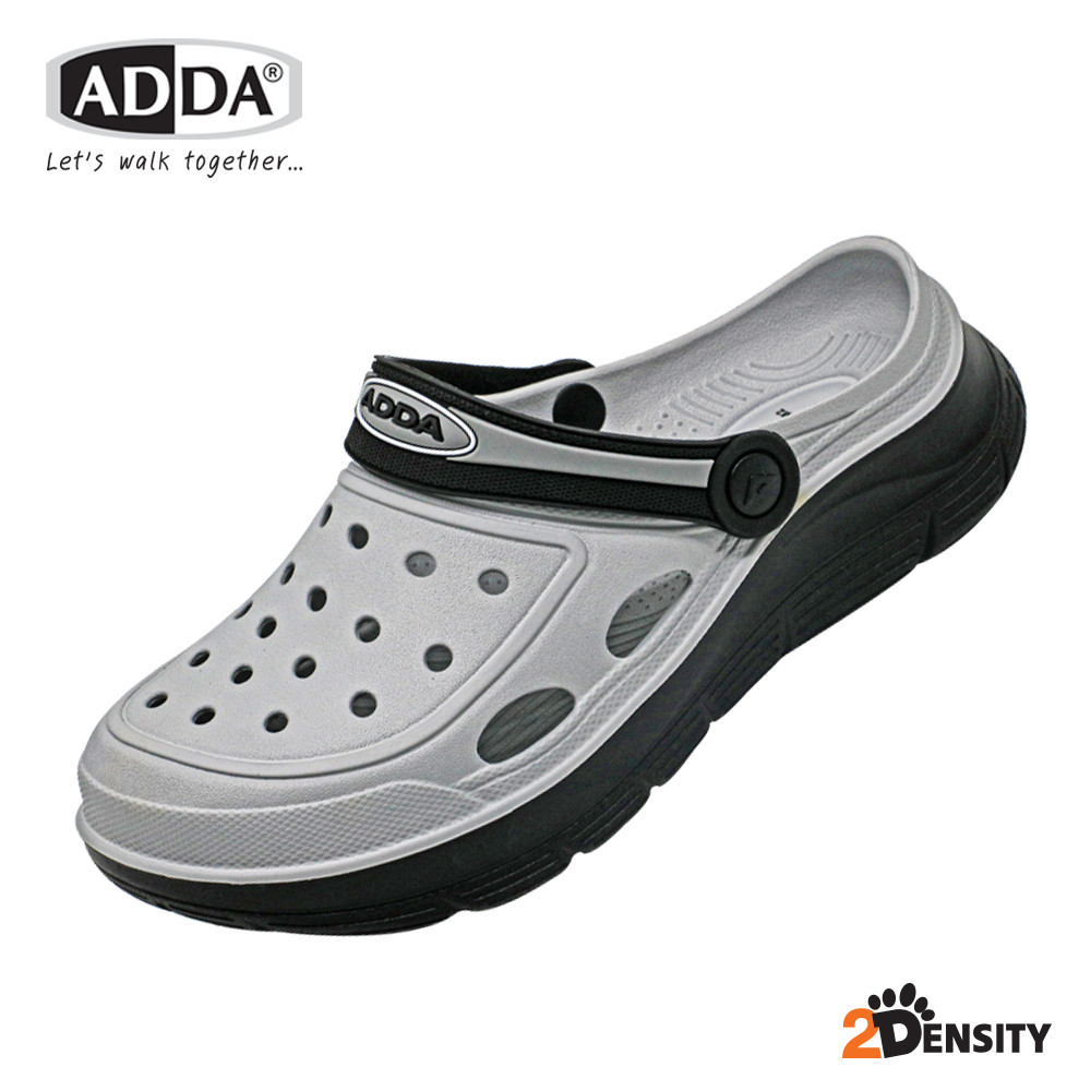ADDA รุ่น 5TD88 SIZE (7-10) 2DENSITY นุ่มสวมใส่สบายมีสายรัดหลังมาให้เพิ่มความกระชับ รองเท้าหัวโต