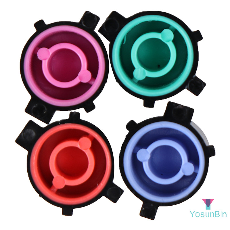 Yosunbin] 4 ชิ้น/เซ็ต ABXY controller ปุ่มอะไหล่ซ่อมเปลี่ยนสําหรับ PS4 ใหม่