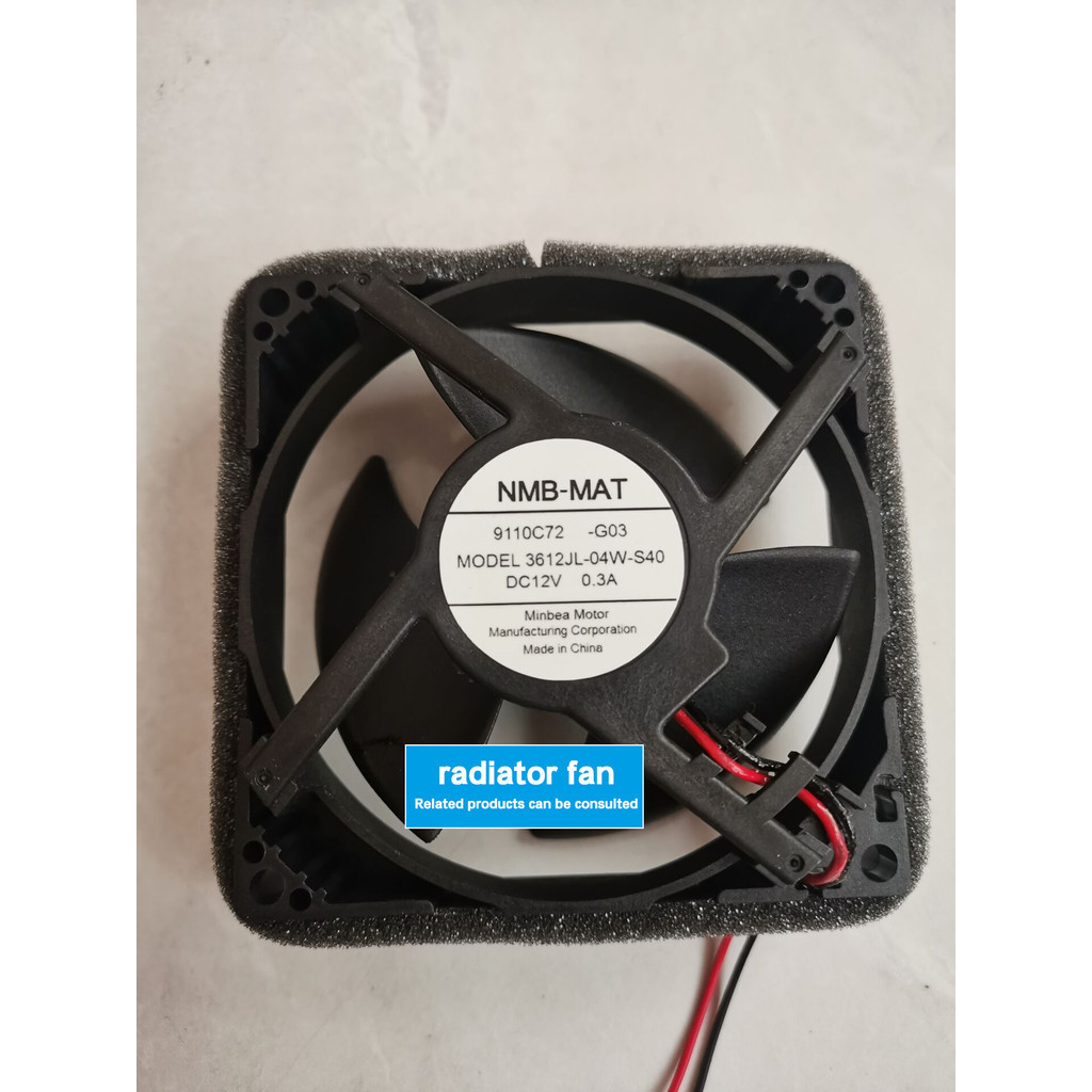 Nmb-mat MODEL3612JL-04W-S40 12V0.3A ตู้เย็นพัดลมระบายความร้อนตู้แช่แข็งแช่เย็น