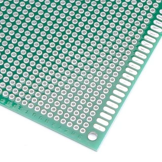 แผ่น PCB แผ่นปริ๊นอเนกประสงค์ 1หน้า/2หน้า Single/Double Side Prototype PCB Printed Circuit Board Perfboard 2.54mm Hol...