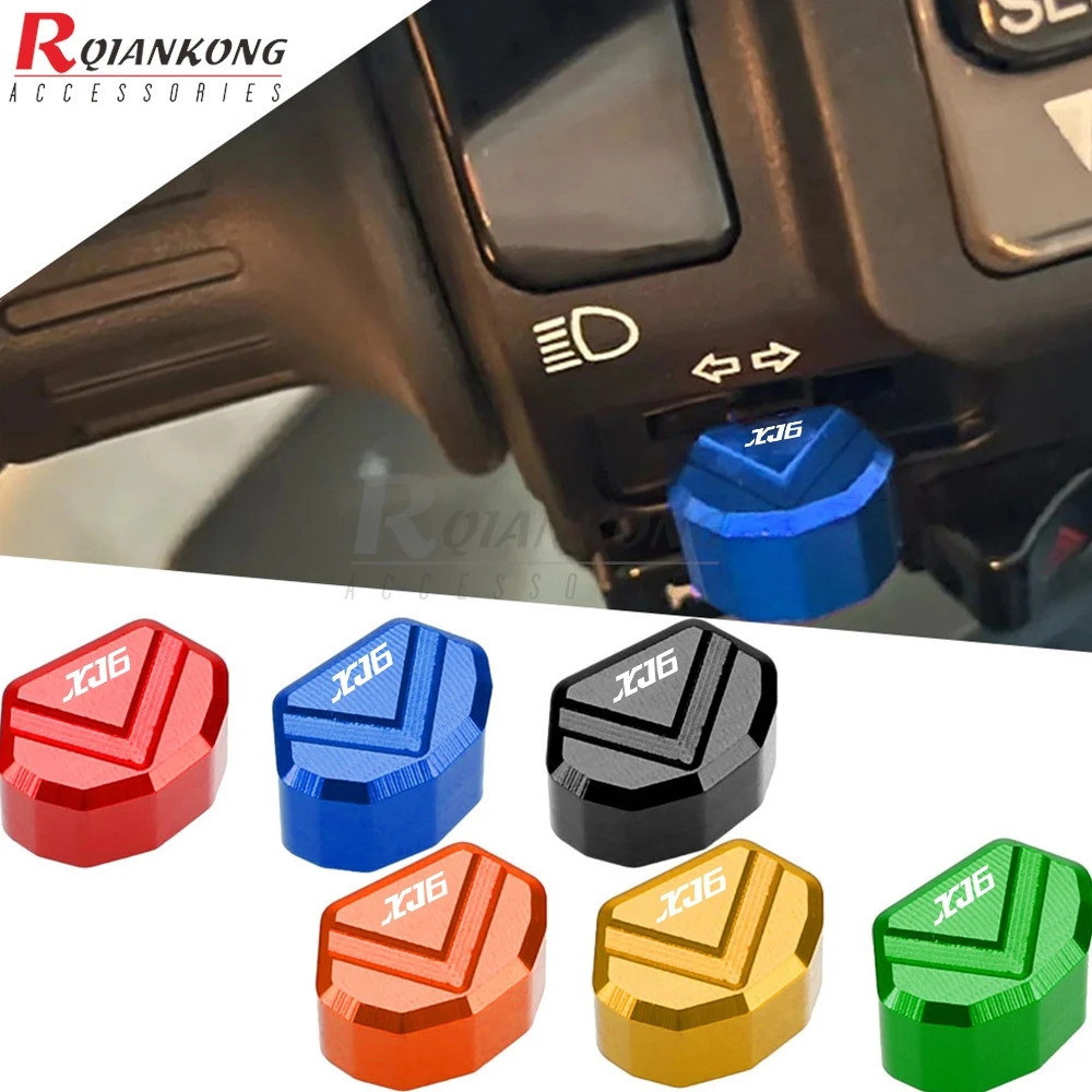 รถจักรยานยนต์ไฟเลี้ยวปุ่มสวิทช์ keycap สําหรับ Yamaha XJ6 DIVERSION XJ6N XJ550 XJ600/N/S XJ650 XJ900