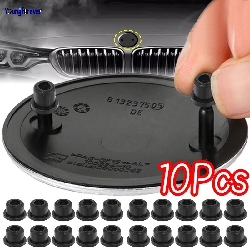 10 ชิ้นฝาครอบรถโลโก้ปิดผนึกฝาครอบปลั๊กสําหรับ BMW 37 Series E32 E34 E36 E38 E39/โลโก้อัตโนมัติปลั๊ก 