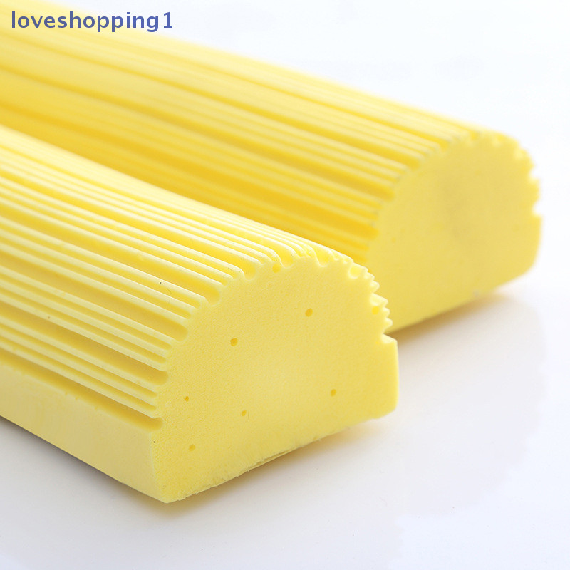 Loveshopping ทําความสะอาด PVA ฟองน้ํายาง Mop Head Replacement Home Floor Cleaning Head ใหม่ TH