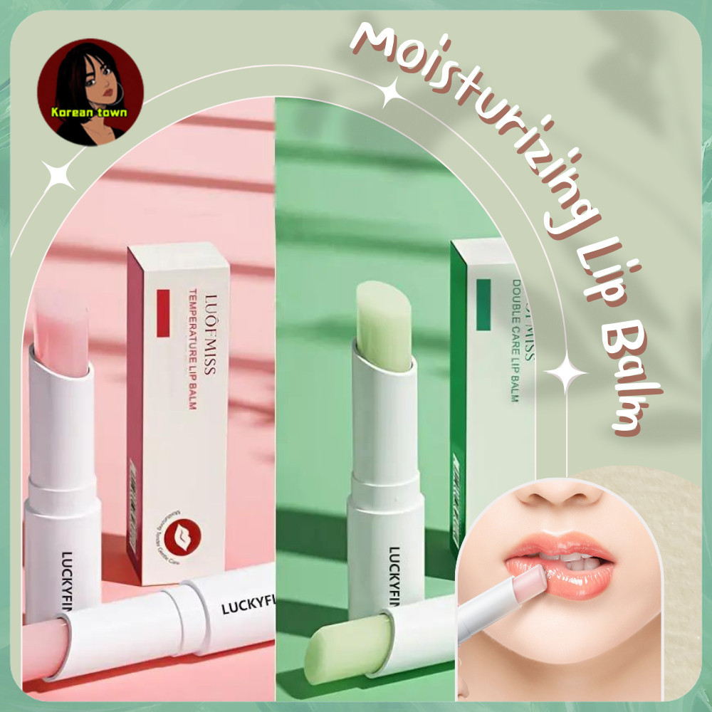 ลิปบาล์ม ลิปบำรุง LUOFMISS ลิปปาก บำรุงริมฝีปาก ติดทนนาน มีกลิ่นหอมอ่อนๆ Double Moisturizng Lip Balm (LFM314)