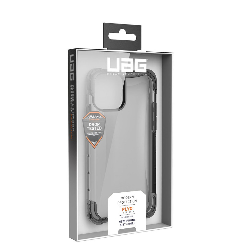 Uag Plyo สําหรับ IPhone 16 15 14 13 12 11 Pro Max XS Max XR 8 7 6 Plus เคสกันกระแทกโปร่งใสที่ทนทาน