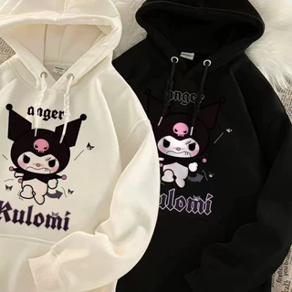 เสื้อฮู้ดเด็กคุโรมิ ส่งฟรี ราคาถูก น่ารัก คุโรมิ พิมพ์เสื้อผ้าเด็กผู้หญิง คลุมด้วยผ้า เสื้อกันหนาวแฟชั่นฤดูใบไม้ร่วงและฤดูหนาวเด็กชายขนาดกลาง สูงสุด
