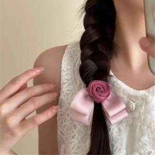 กิ๊บติดผมดอกกุหลาบ Raspberry Pink Series BB Clip เครื่องประด…