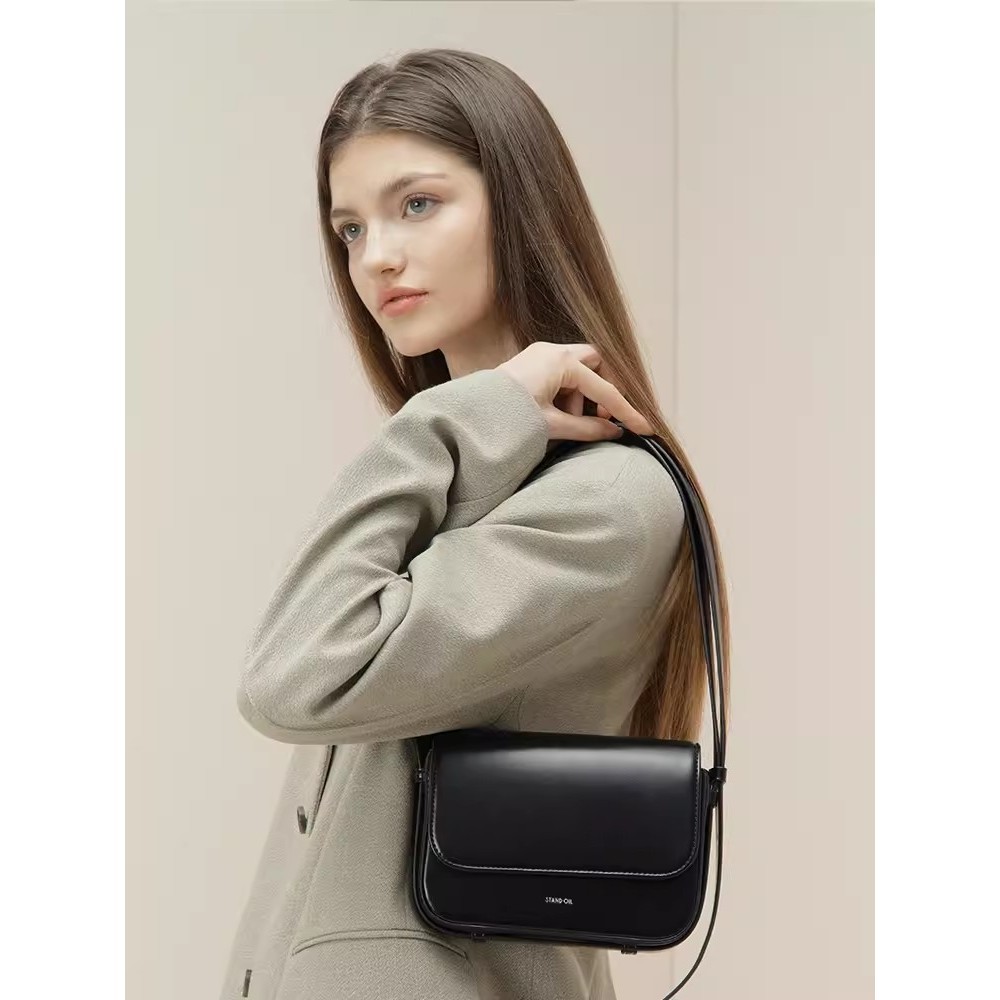 Stand Oil Riddle Bag Korean Designer Tofu Bag Summer New Shoulder Crossbody Bag
