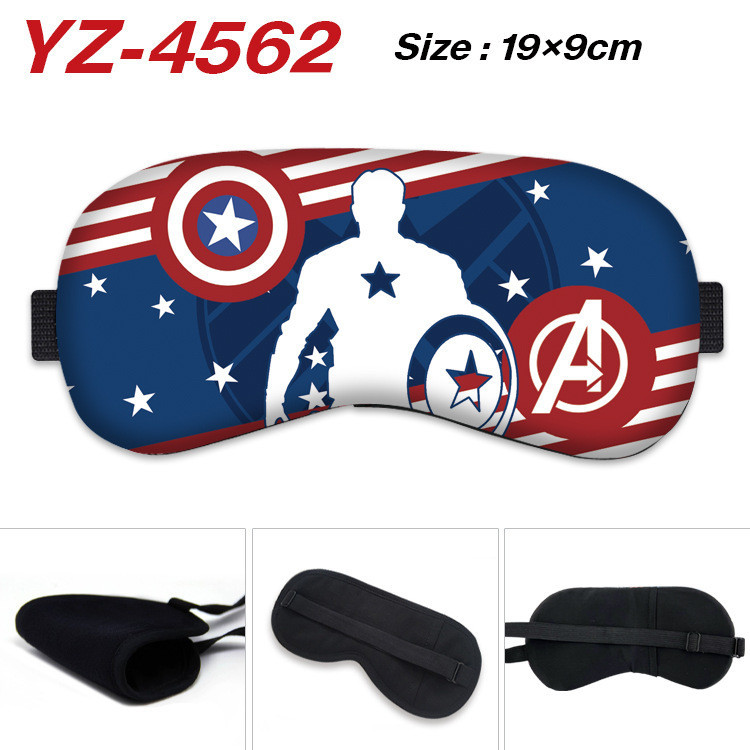 Marvel Super Hero Eye Mask Superman Iron Man Blackout Eye Mask 3D Breathable Sleeping Eye Mask