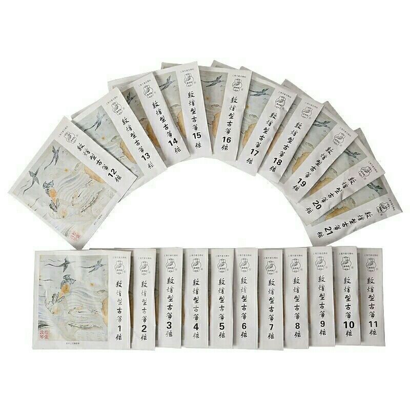 กู่เจิงตุนหวงสตริงมาตรฐานกู่เจิงสากลสตริงนําเข้าแกนเหล็กสายกู่เจิง1-5สาย1-21ชุดเต็มสามารถยิงเดี่ยว - รูปที่ 3