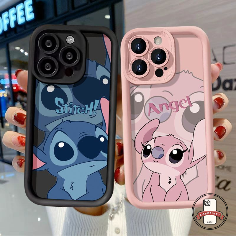 คู่รักการ์ตูนน่ารักตัวเรือน Tpu อ่อนสำหรับ Oppo A18 A17 A38 A12 A15 A78 A35 A53 A77 A57 A33 A17K A58 A16 A3s A5s A54