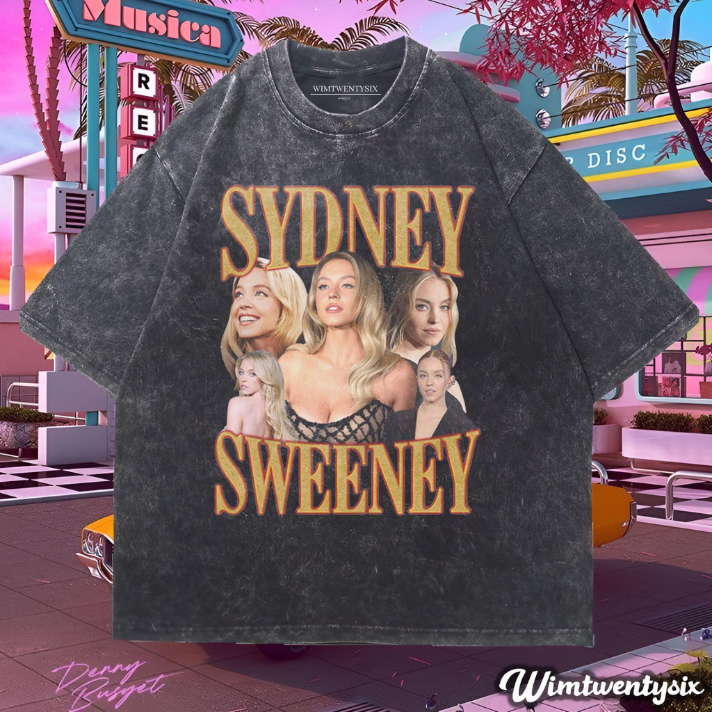 Wimtwentysix เสื้อยืด Kato Sydney เสื้อยืดซักผ้าขนาดใหญ่ของ Sweeney | เสื้อยืดวินเทจ