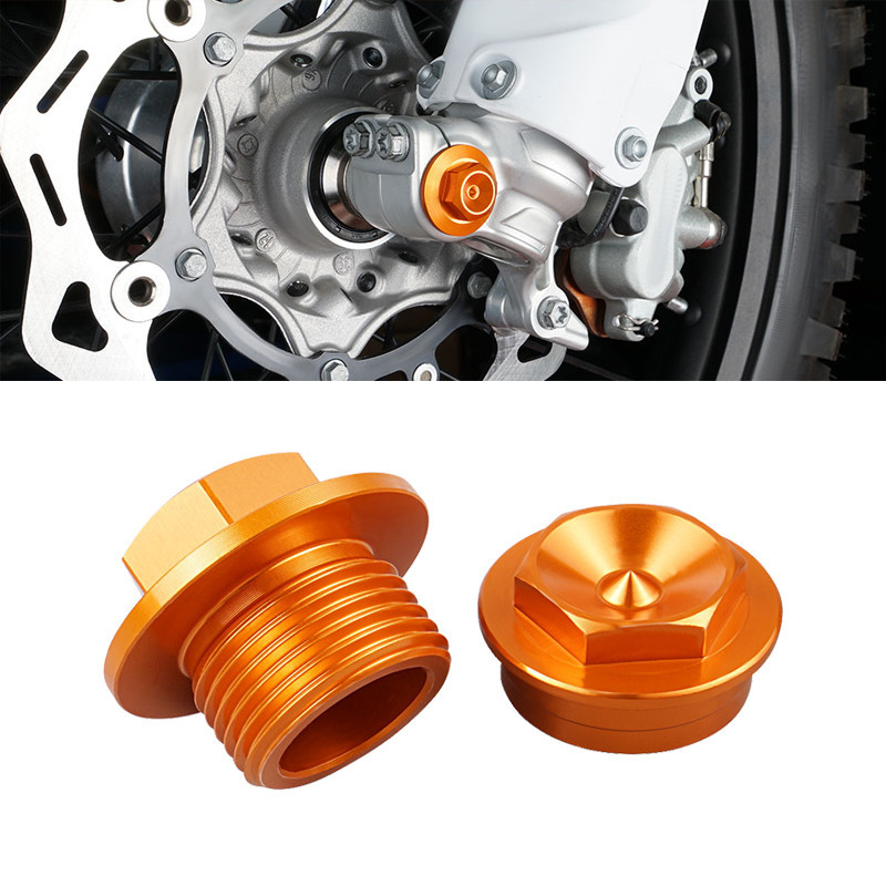 M20x1.5ด้านหน้าเพลา Shaft Lock Nut สำหรับ KTM 125 200 250 300 350 400 450 500 EXC EXCF SX SXF XC XCF