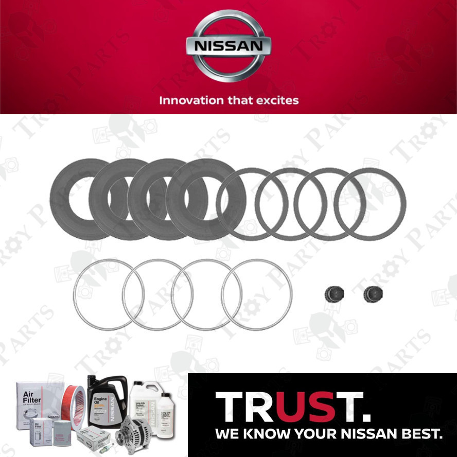 (38.5mm) Nissan (หลัง) ชุดซ่อมคาลิปเปอร์ดิสก์เบรก (ชุดครึ่ง) 300ZX Z32 Skyline R32 R33 R34 Silvia S1