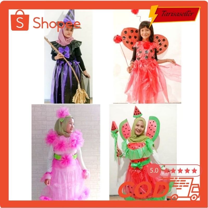 ชุดคาร์นิวัลจากถุงพลาสติก | ชุดรีไซเคิล | ชุดคอสเพล TSS