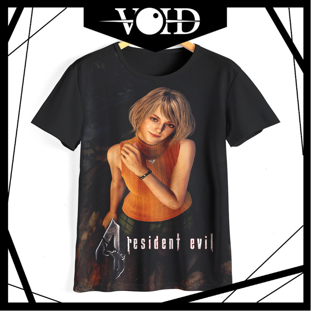 เสื้อยืดเด็ก เสื้อยืดผู้ใหญ่ เกมจัมโบ้ 17RE4 Resident Evil 4 Ashley เสื้อผ้าเด็กเสื้อผ้าผู้ใหญ่เกมจั