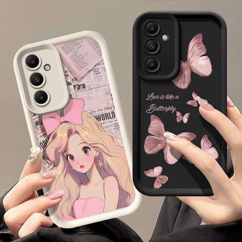 เคส Samsung A54 5g, สไตล์เยาวชนใหม่กรณีโทรศัพท์นุ่ม KLQ1TY1