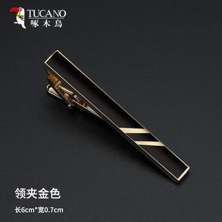 Tie Clip คลิปผู้ชาย High-End สวมใส่อย่างเป็นทางการคลิปงานแต่งงานธุรกิจชุด Lavalier Mens Pin