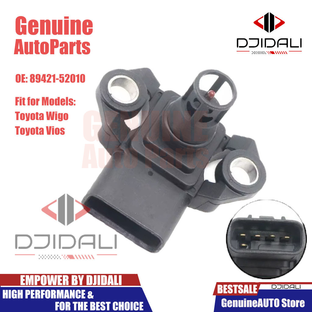 เซ็นเซอร์แรงดันไอดีแผนที่ Toyota Wigo / Vios 1NR 89421-52010 / 89421-47010 MAP Sensor Toyota Wigo