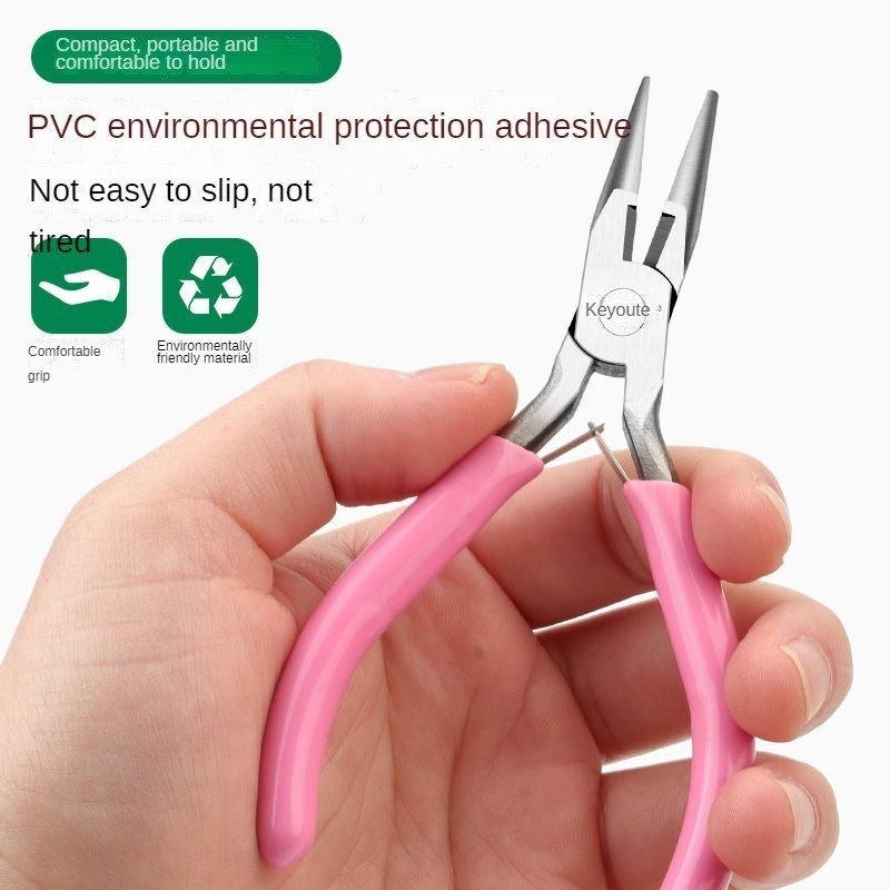 การจัดส่งในท้องถิ่น Diy nipper คีมเข็มคีมจมูกคีม Mini Pincette 5 นิ้วชี้คีมแหนบ pincers Slanting Forceps ตัดคีมเครื่องประดับคีม
